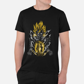 T-shirt Dragon Ball "Shadow Warriors" - Vegito Super Saiyajin